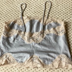 VINTAGE CHRISTIAN DIOR LACE TOP